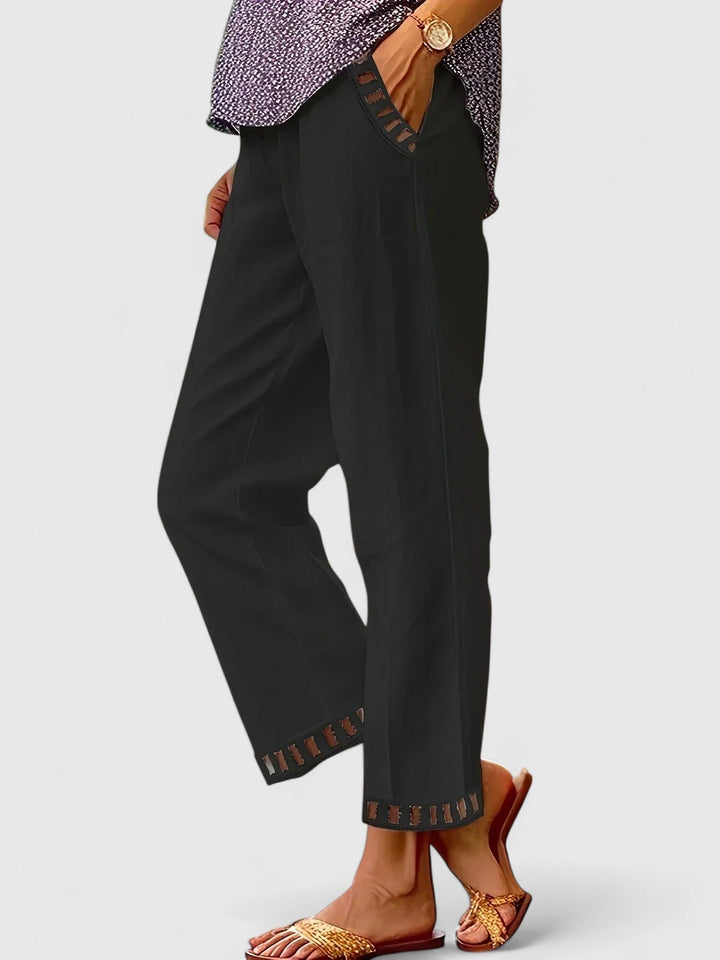 Livia | Polished Straight-Leg Pants