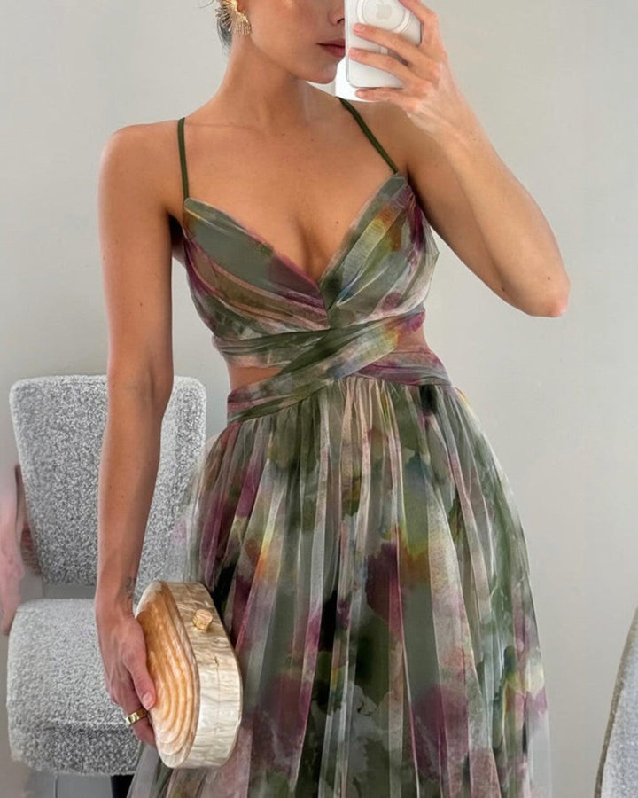 Camila | Ethereal Floral Maxi Dress