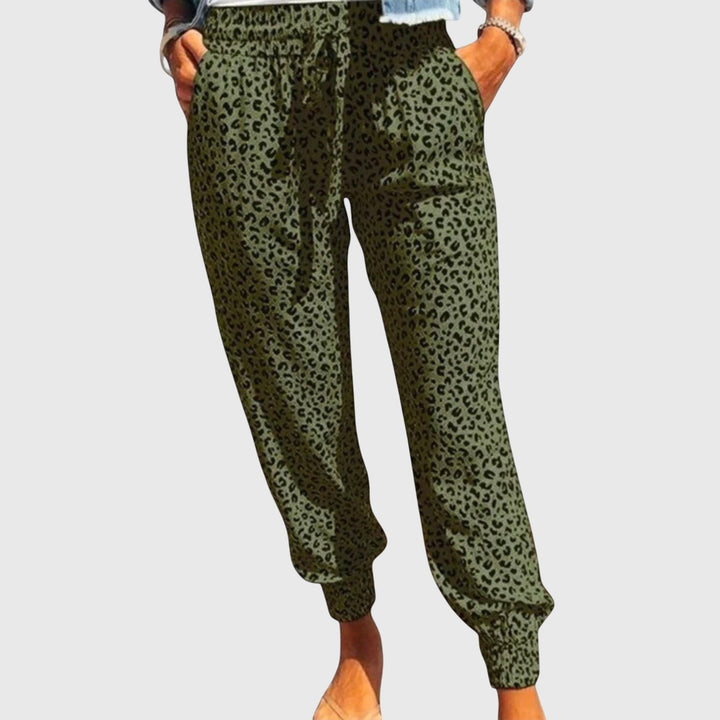 Amaya | Relaxed Leopard Wide-Leg Pants