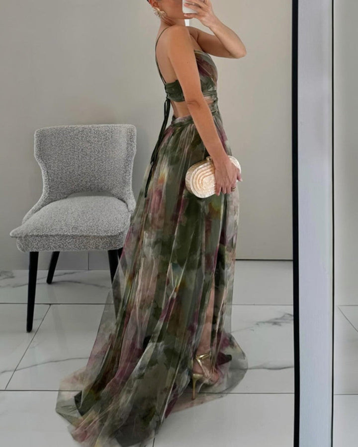 Camila | Ethereal Floral Maxi Dress