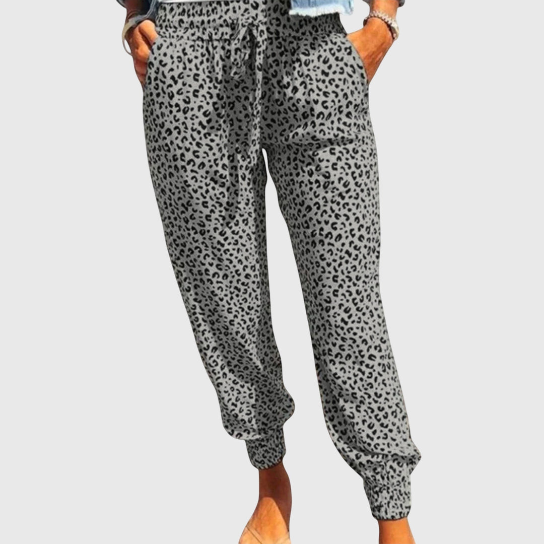 Amaya | Relaxed Leopard Wide-Leg Pants