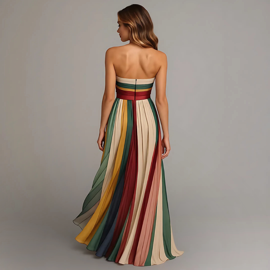 Sienna | Flowing Pleated Maxi Dress