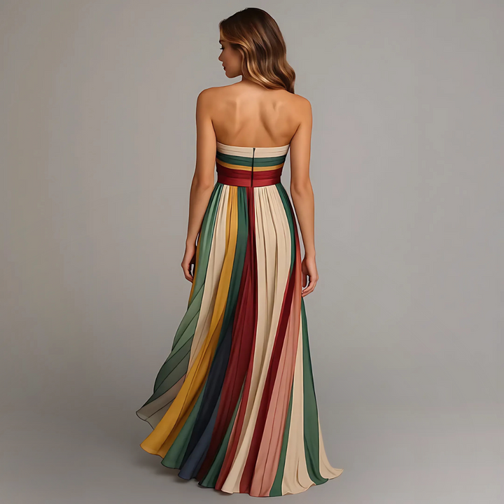 Sienna | Flowing Pleated Maxi Dress