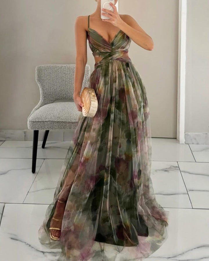 Camila | Ethereal Floral Maxi Dress