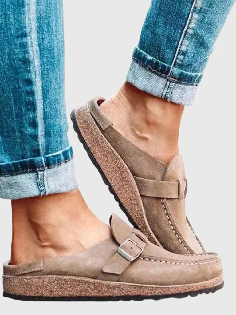 Ocevia | Suede Comfort Slip-On Clogs