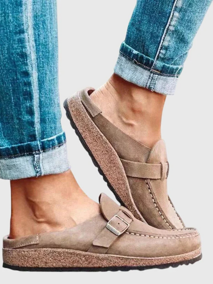 Ocevia | Suede Comfort Slip-On Clogs