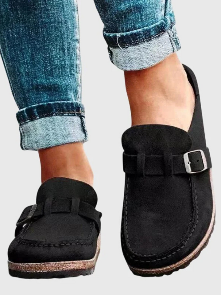 Ocevia | Suede Comfort Slip-On Clogs