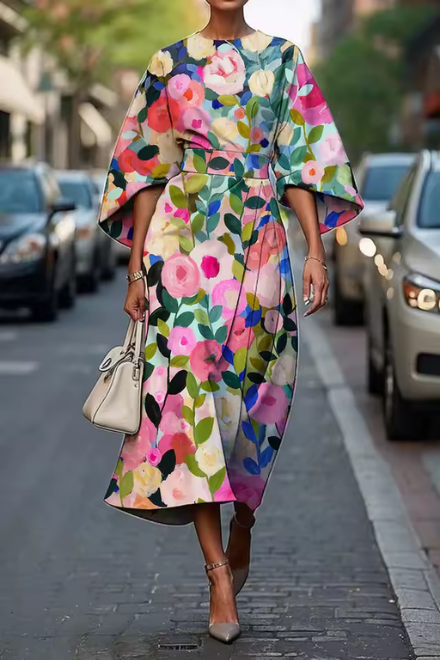 Amara | Timeless Floral Dress