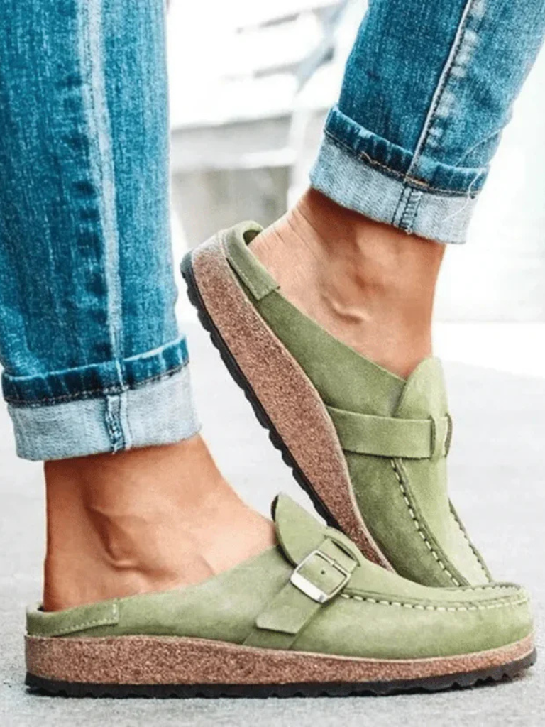 Ocevia | Suede Comfort Slip-On Clogs