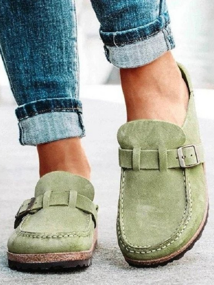 Ocevia | Suede Comfort Slip-On Clogs
