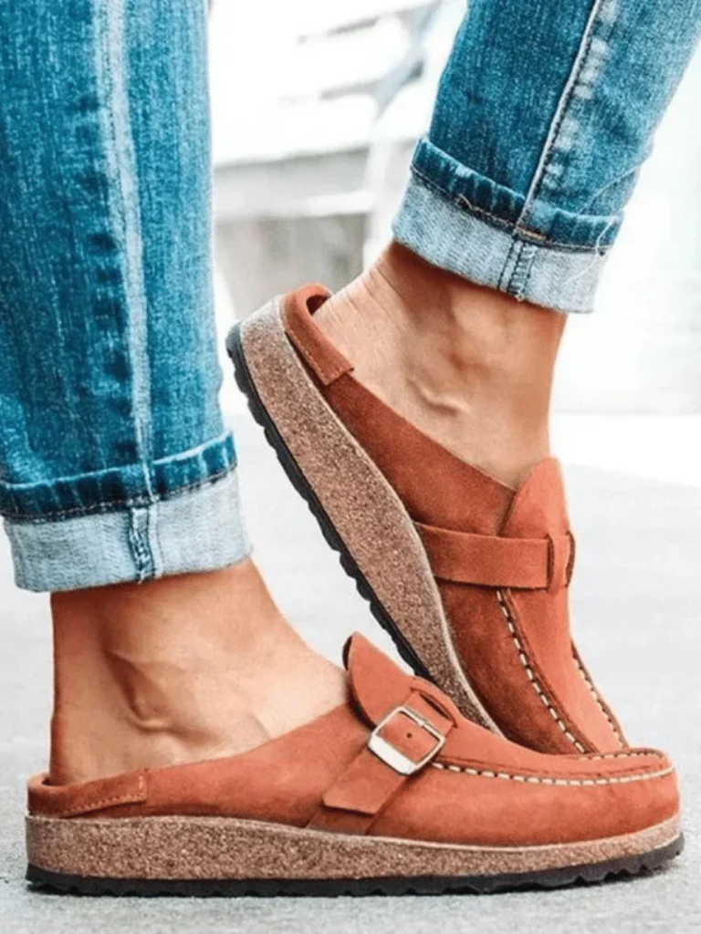 Ocevia | Suede Comfort Slip-On Clogs