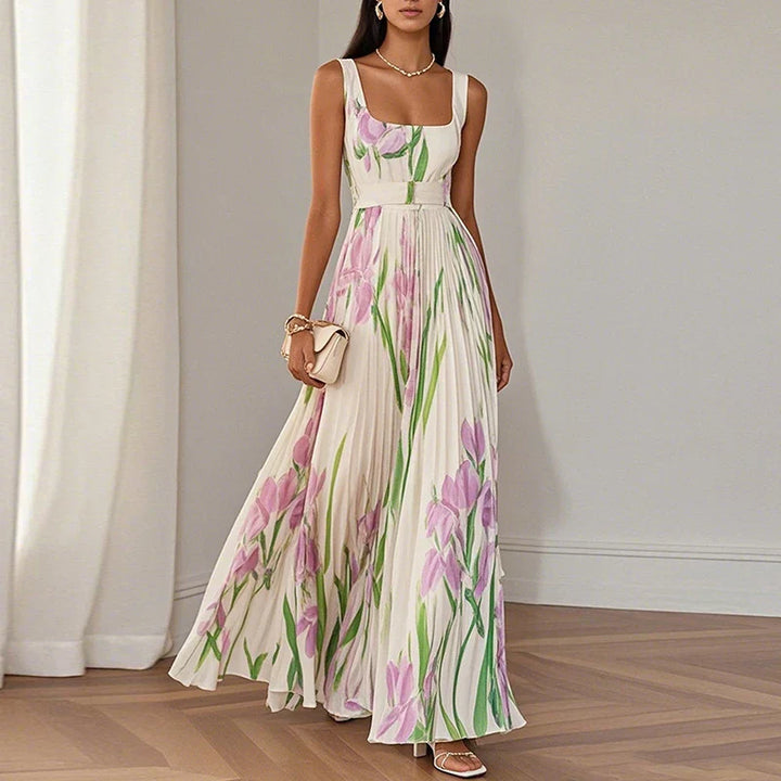 Lena | Light Bloom Maxi Dress