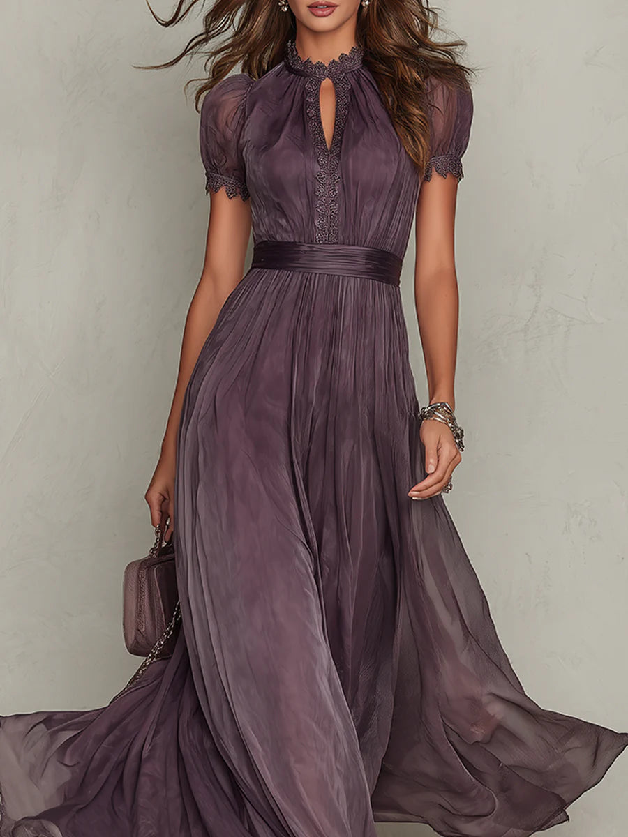 Calista | Elegant Chiffon Maxi Dress