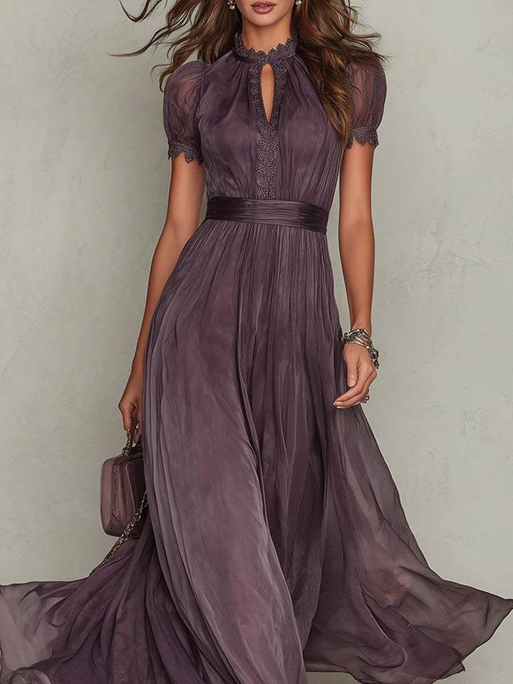 Calista | Elegant Chiffon Maxi Dress