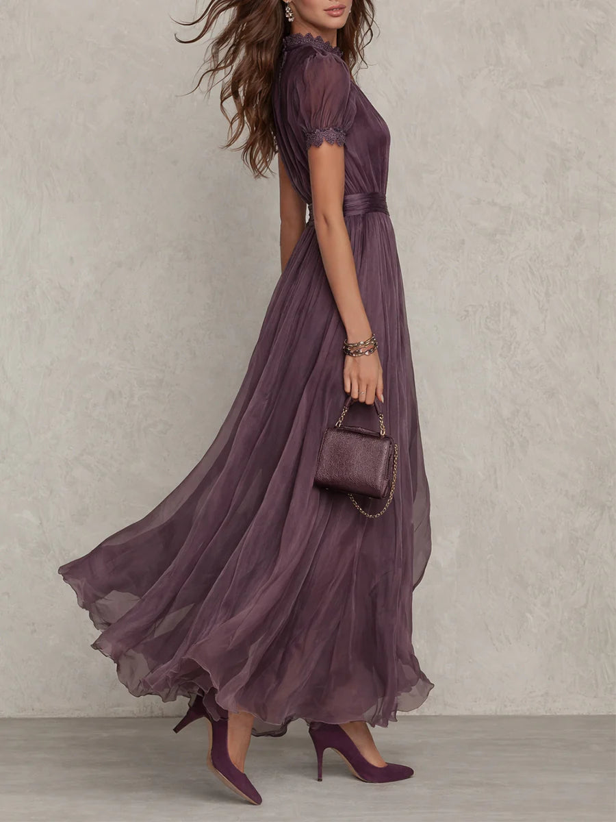 Calista | Elegant Chiffon Maxi Dress
