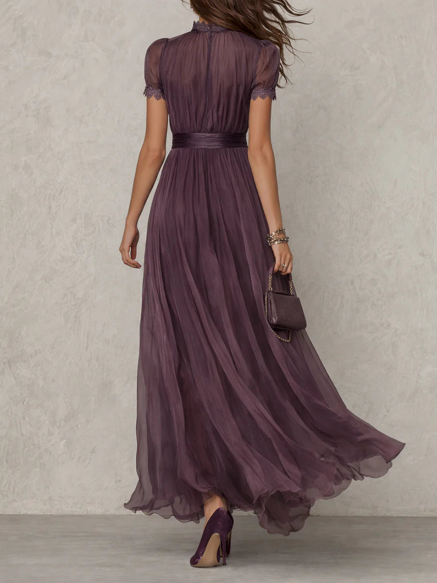 Calista | Elegant Chiffon Maxi Dress