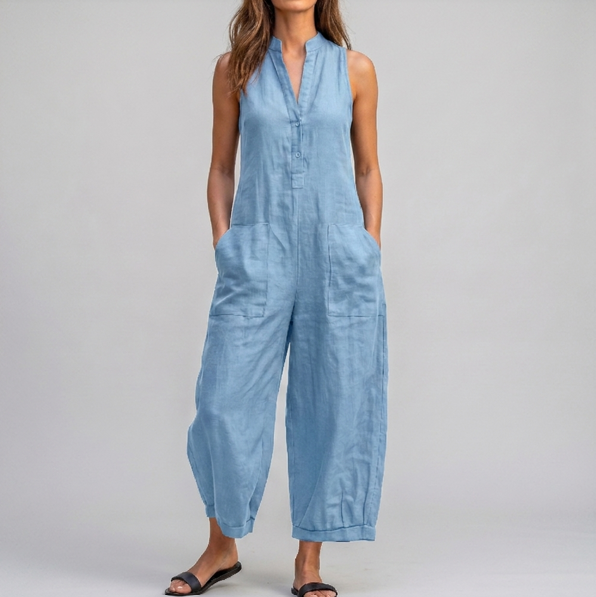 Aurelle | Effortless Wide-Leg Jumpsuit