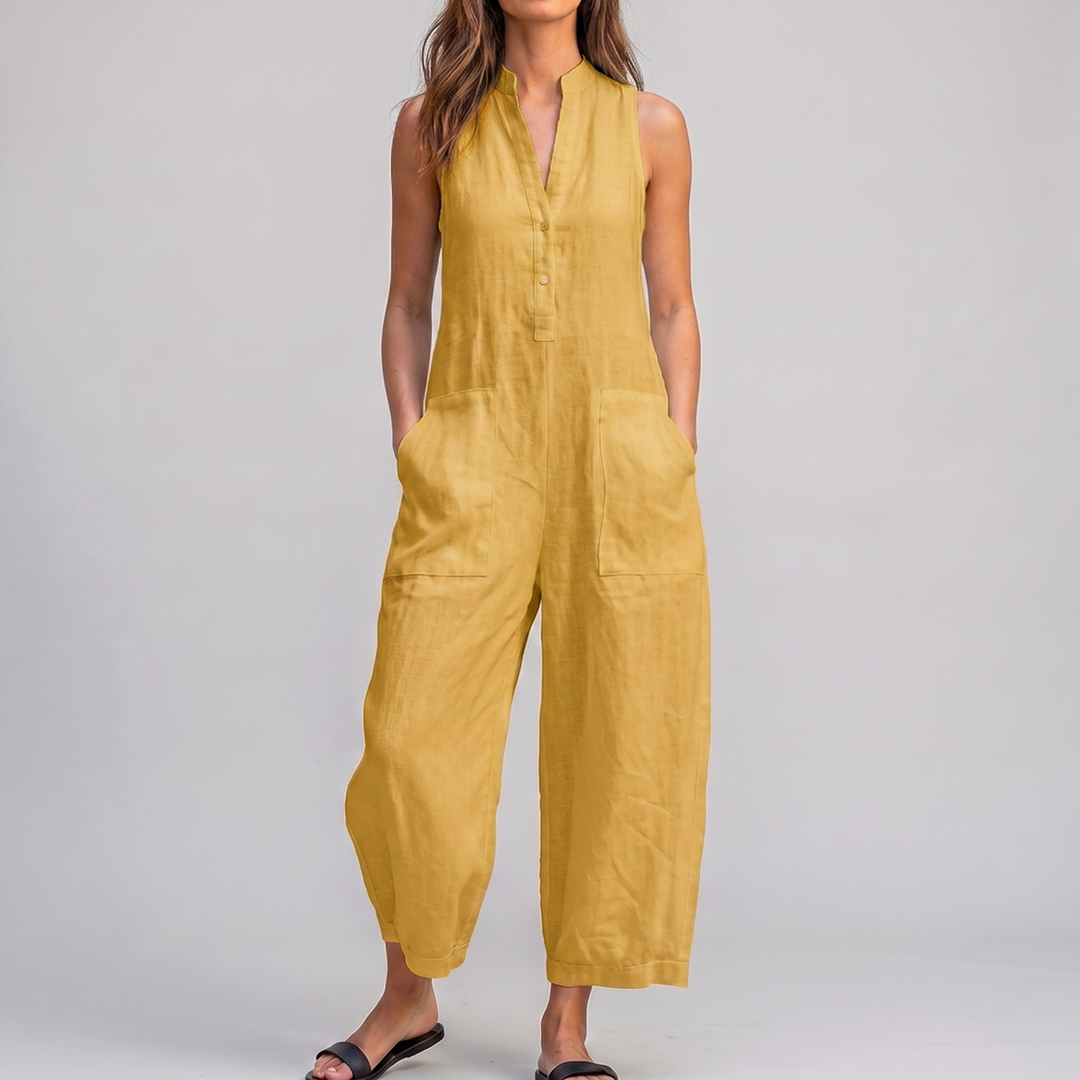 Aurelle | Effortless Wide-Leg Jumpsuit
