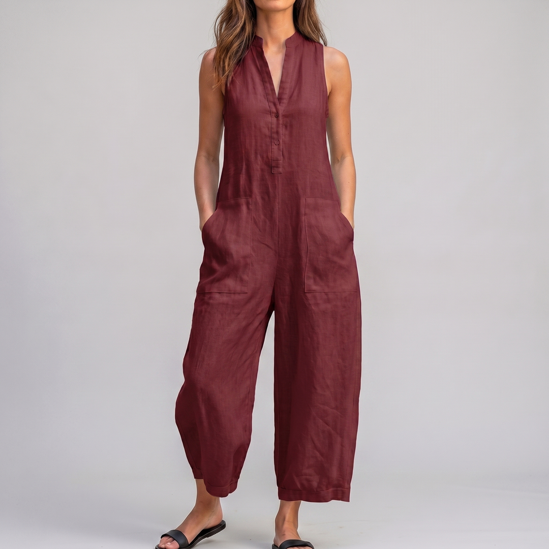 Aurelle | Effortless Wide-Leg Jumpsuit