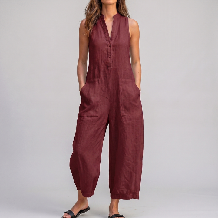 Aurelle | Effortless Wide-Leg Jumpsuit